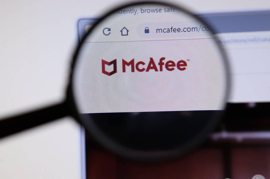 Why is McAfee blocking Google?